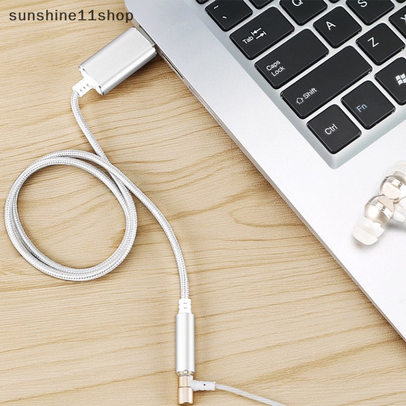 Sho Colokan Kartu Suara Jack USB Ke 3.5mm Colokan Sound Card Jack USB Ke 3.5mm Untuk PC N