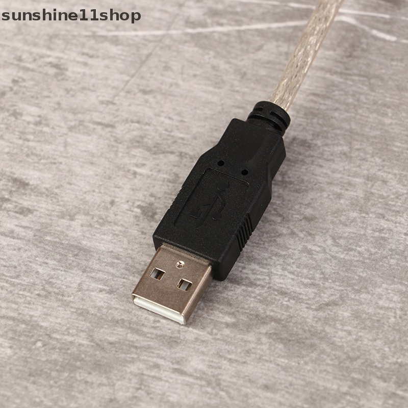 Sho 1Pc HL-340 USB to RS232 COM Port Serial PDA 9pin DB9 Kabel Adaptor Port Chip N