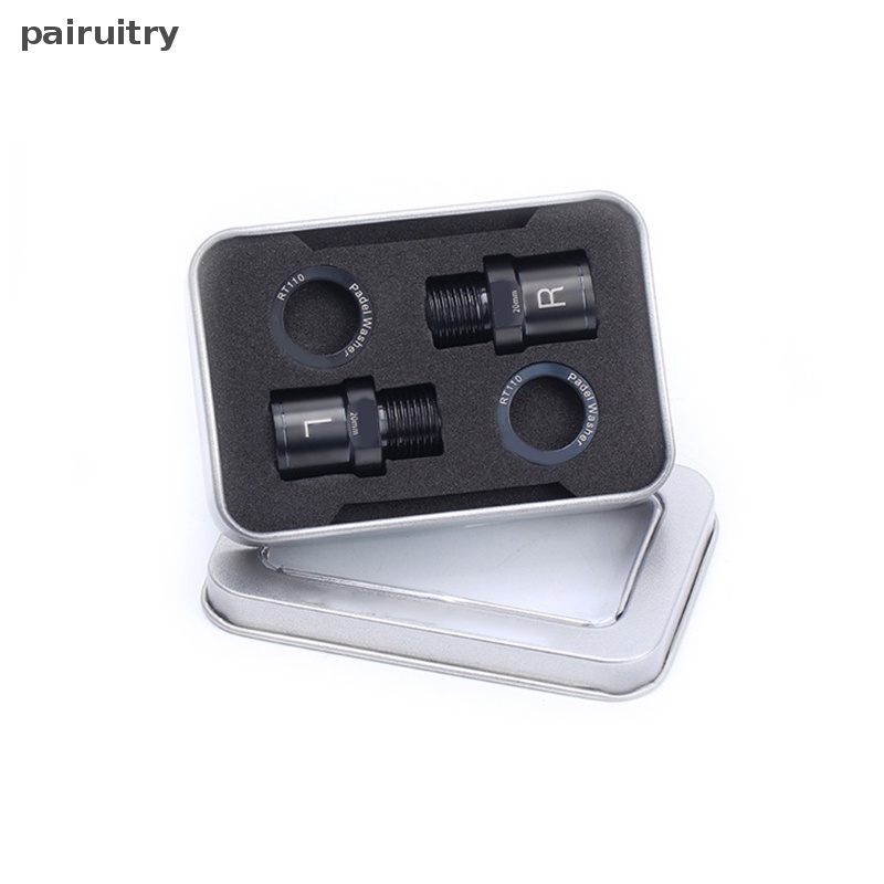 Pedal Sepeda Titanium PRT Extenders 16mm /20mm Dengan Washer Mountian Bicycle Pedels PRT
