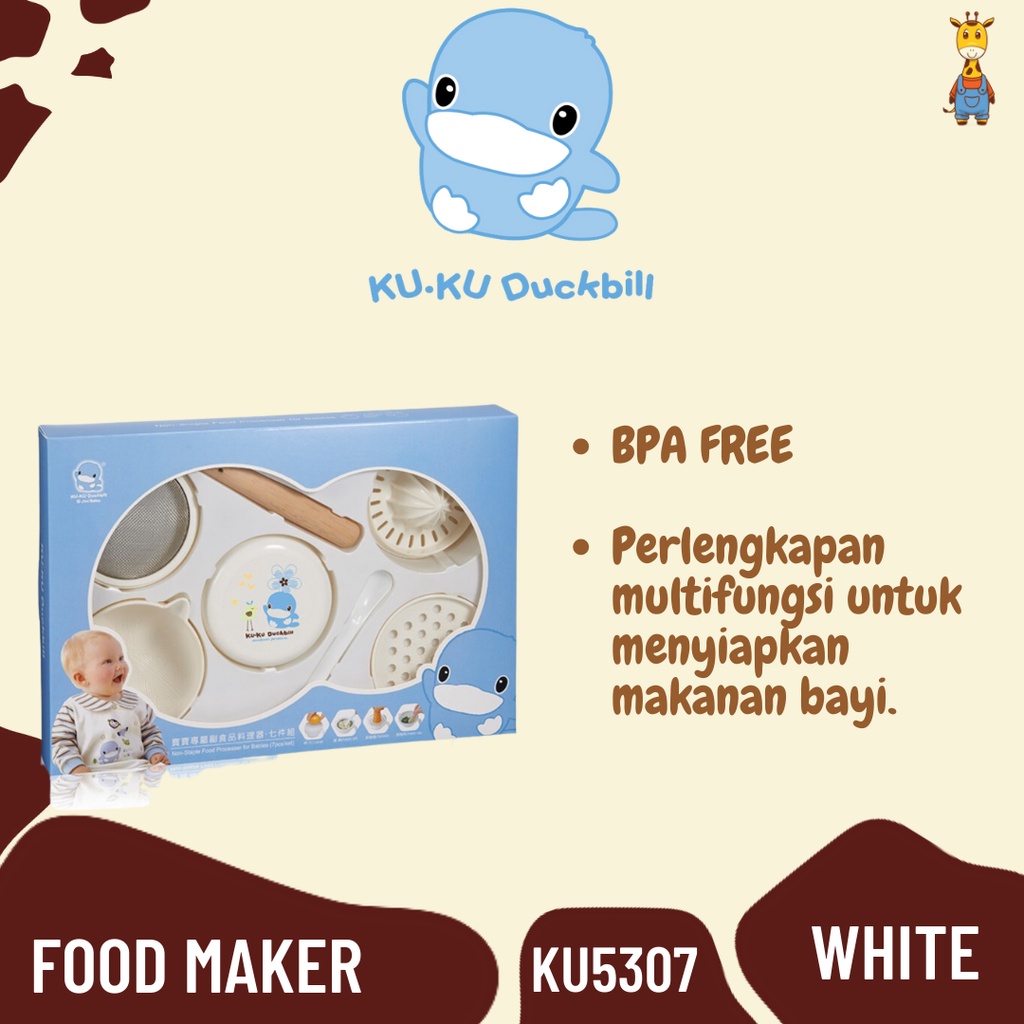 Kuku Duckbill Food Maker KU5307 | Penghalus Makanan