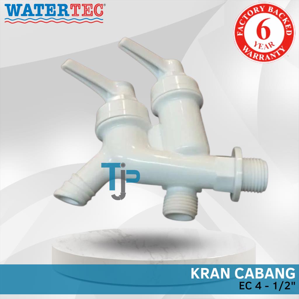 KRAN CABANG PP WATERTEC  EC4 - 1/2&quot;