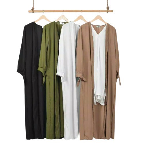 KD svgastore LONG CARDIGAN WANITA / CARDIGAN PANJANG WANITA - Putih