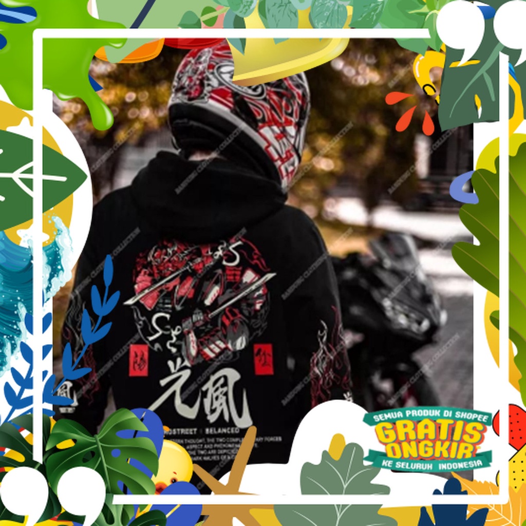 [cod] jaket hoodie sunmori pria yinyang prostreet / hoodie prostreet black edition premium / sweater