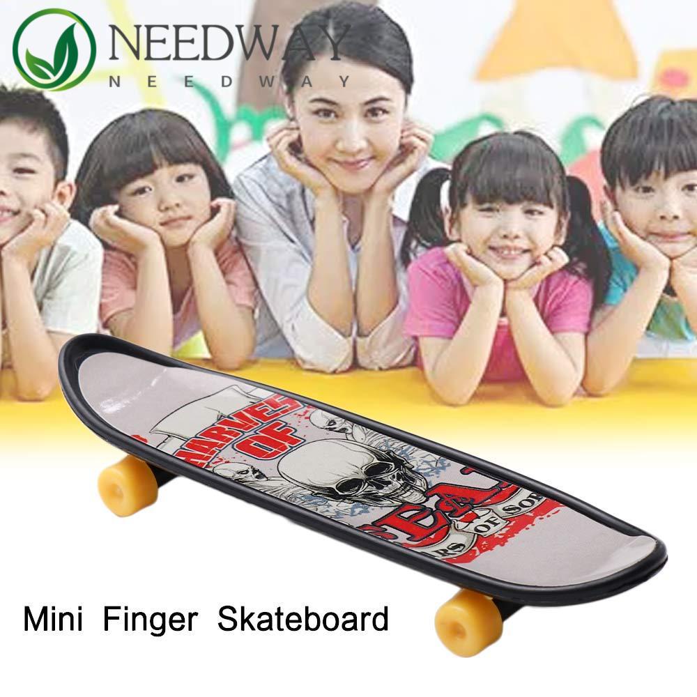 Needway   Finger Skate Board Inovatif Anak Hadiah Novelty Simulasi Mainan Jari Skuter Surfing Mainan Model Skateboard Skate Edukasi Truk Fingerboard Mainan