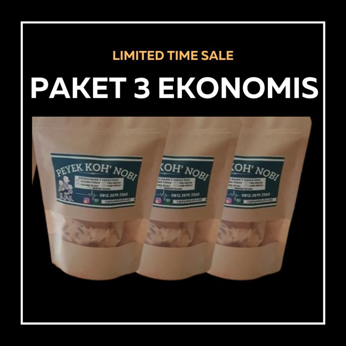 

Bisa COD~Promo Spesial PEYEK EKONOMIS 3 PAKET