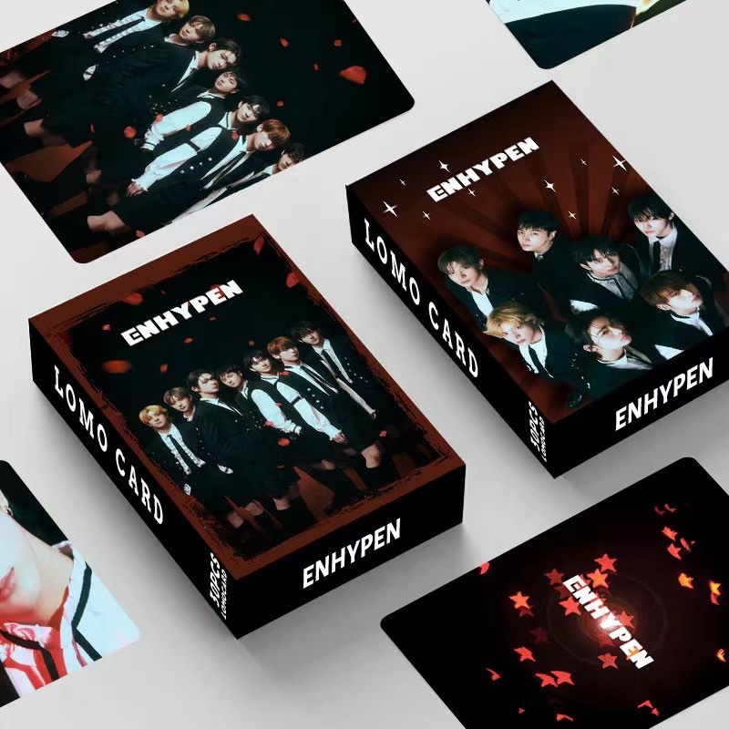 30pcs /box STRAY KIDS STAYC EN-HYPEN Album Photocards Kartu Lomo ENHYPEN Straykids Kpop Postcards