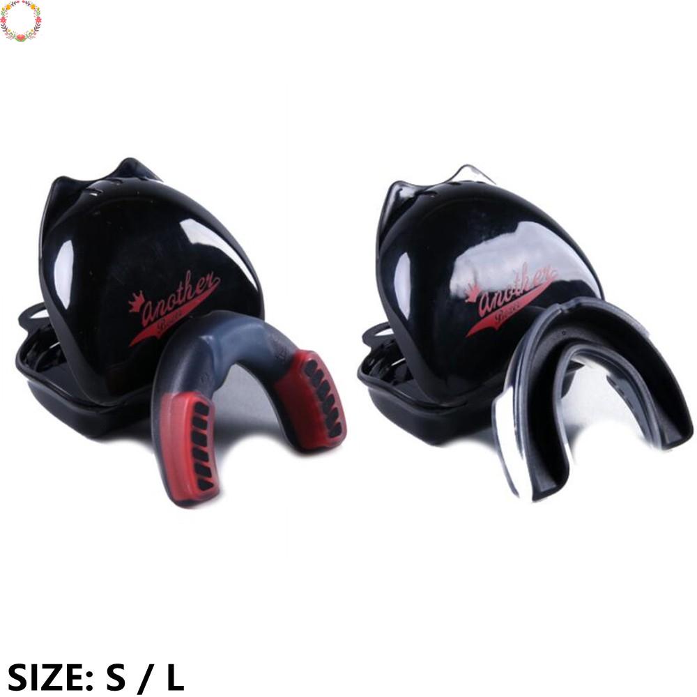 Pelindung Mulut Karet Tinju Anak/Dewasa Pelindung Mulut MMA Rugby Mouthpiece Teeth100% Baru Dan Berkualitas