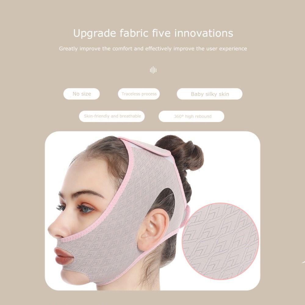 AUGUSTINA Face Thinning Bandage Lift Sagging Double Chin Menghilang Luntur Lipatan Nasolabial V-Face Alat Kecantikan