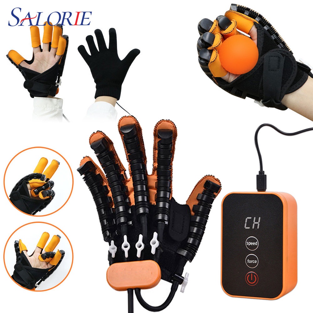 Sarung Tangan Robot Rehabilitasi Salorie Stroke Hemiplegia Finger Trainer for Hand Training Fungsi Tangan Recovery Brain