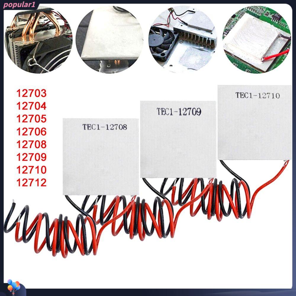 Populer Thermoelectric Cooler 40x40mm Elemente Module 12V 6A 60W TEC1-12706 12705 12715