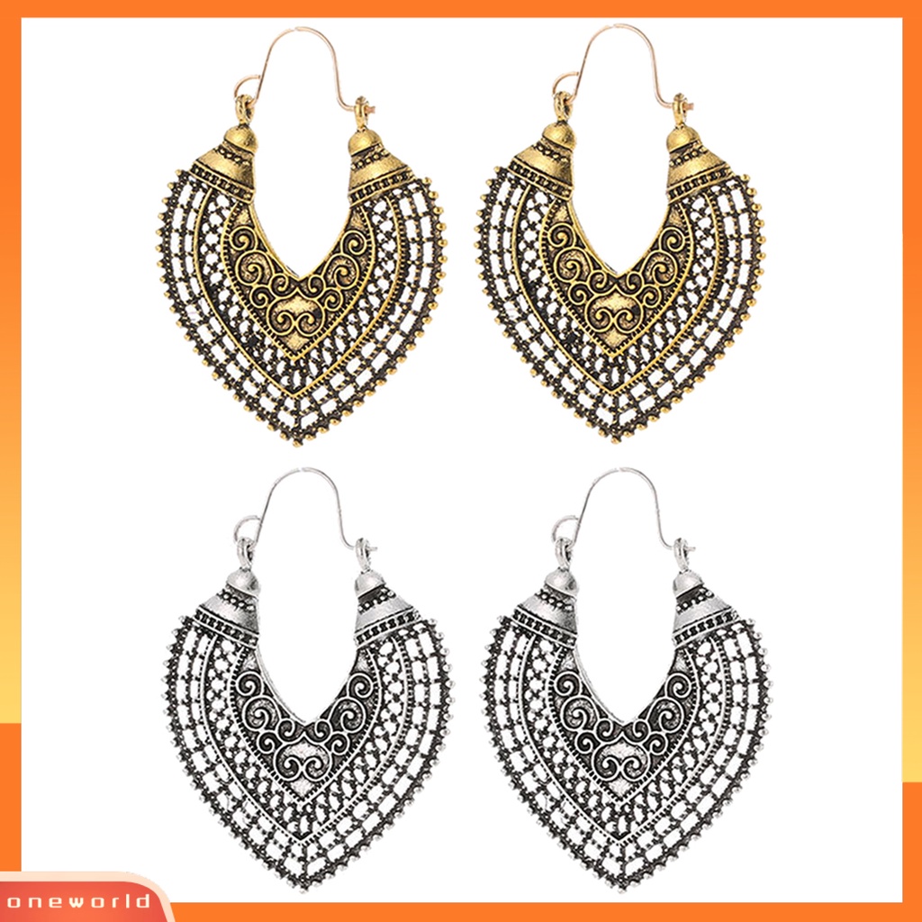 [WOD] Anting Wanita Bohemian Alloy Wanita Bohemian Liontin Telinga