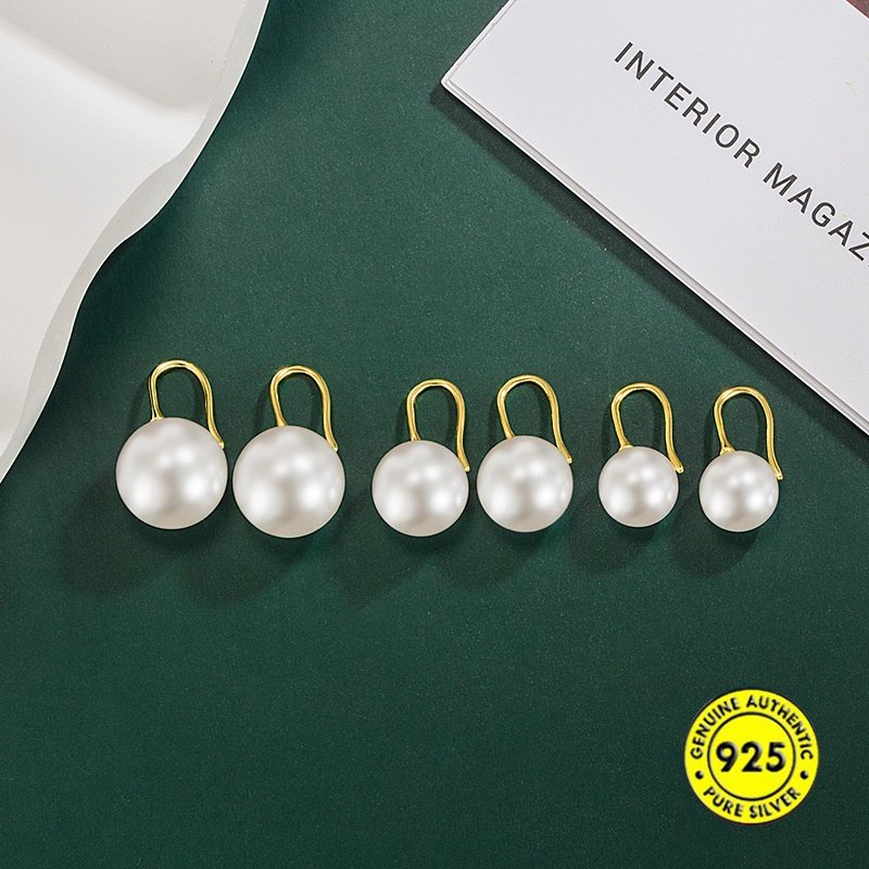 Anting Mutiara Shell2023 Masuk Temperamen Baru Lux Anting Bermutu Tinggi U1825