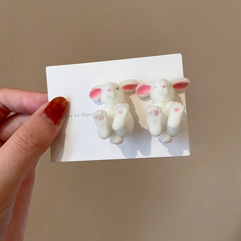 Kucing Lucu Daisy Stud Earrings Untuk Wanita Manis Mini Enamel Asimetris Anting-Anting Gadis Ulang Tahun Pesta Perhiasan Hadiah