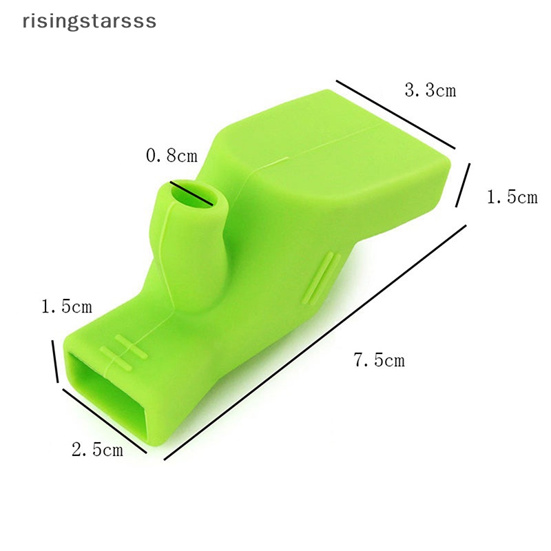 Rsid Span-new Tinggi Elastis Silikon Keran Air Ekstensi Wastafel Anak Perangkat Cuci Kamar Mandi Jelly