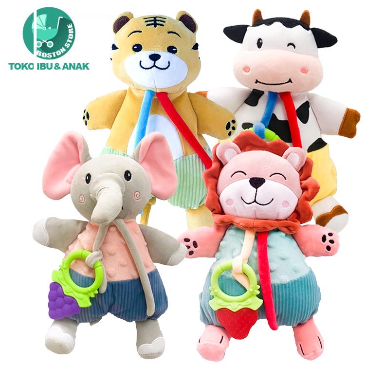 Bostonstore Teether Bayi / Teether / Teether Bayi Bpa Free / Teether Bayi Baby Safe / Teether Boneka / Teether Boneka Bpa Free / Gigitan Bayi / Gigitan Bayi Teether Silicon lembut / Gigitan Bayi Boneka / Teether Toys