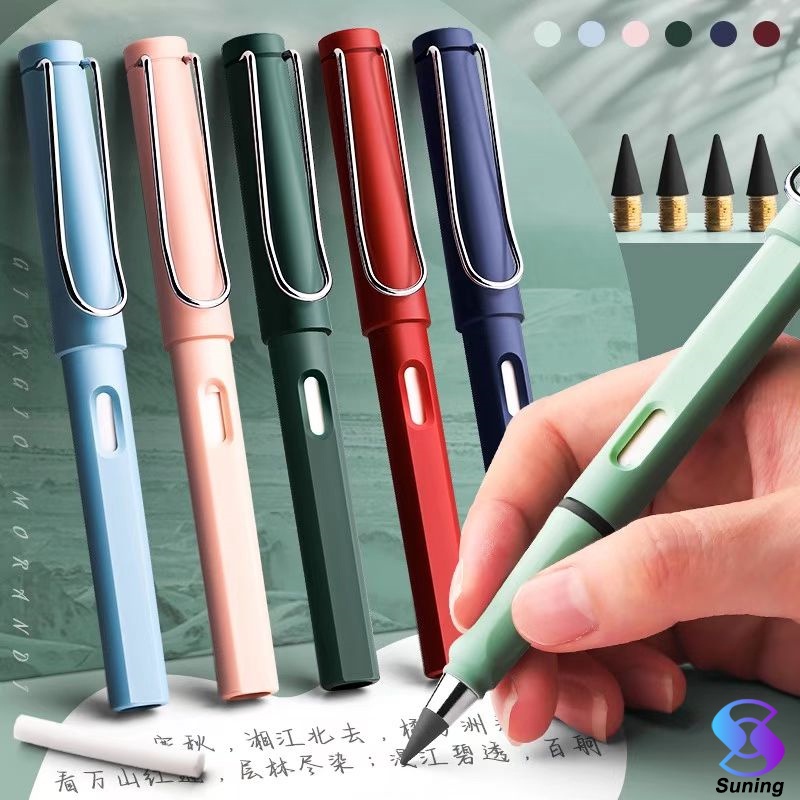 Pensil Pencil Tanpa Batas HB Tidak Perlu Diasah Lagi Pensil Ajaib Sketsa Lukis Art