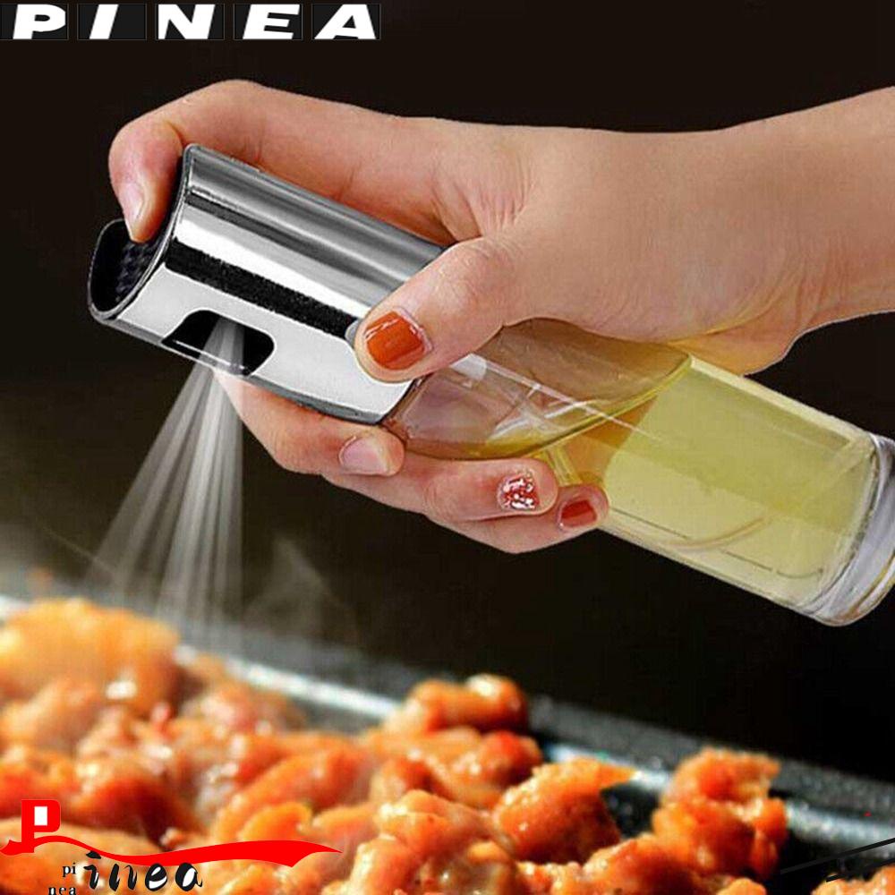 Botol Saus Sprayer Olive Oil Kaca Nanas Dispenser Dapur Alat Barbekyu Tetes Minyak Pump Oil Pot