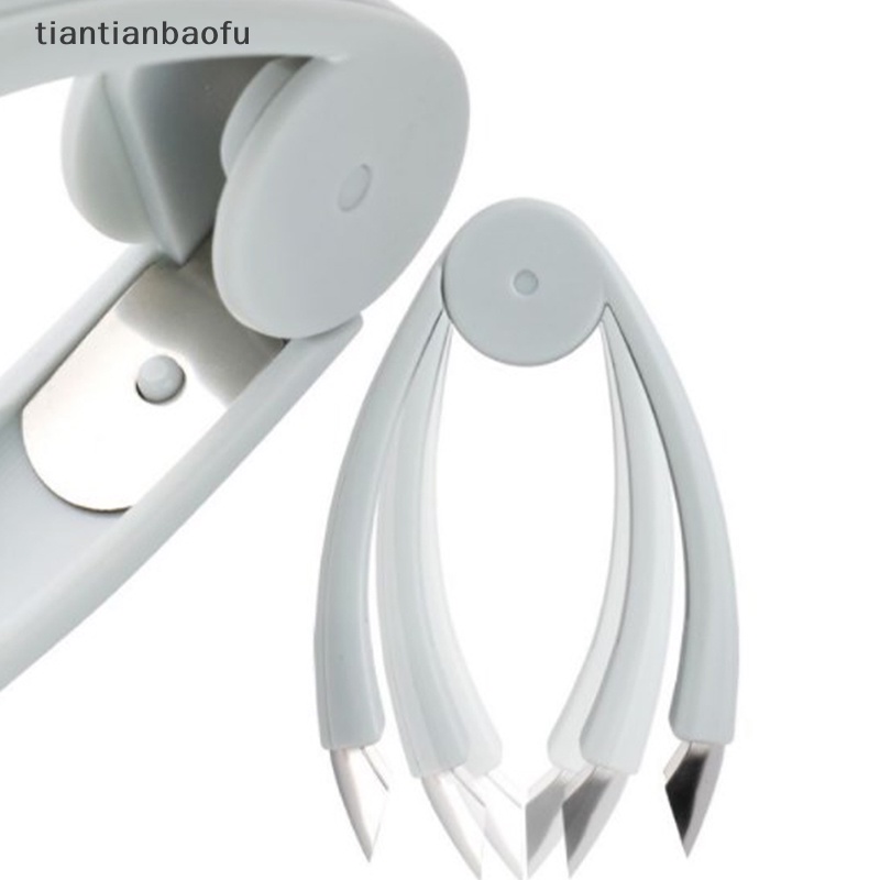 [tiantianbaofu] Stainless Steel Strawberry Pineapple Eye Peeler Seed Remover Klip Alat Buah Butik