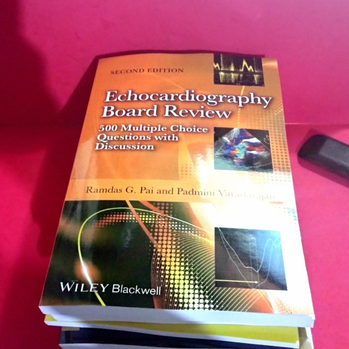 buku Echocardiography Board Review