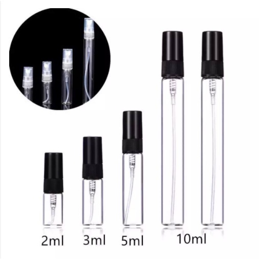 Botol Spray Kaca Botol Vial Decant Stik Pen Parfum Refill Isi Ulang Kualitas terBaik