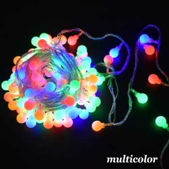 TaffLED Lampu Hias Gantung String Lights Model Bohlam Mini Waterproof - ZYD0931