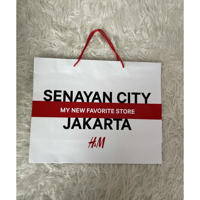 

[SC] H&M h and m paperbag large / paper bag original