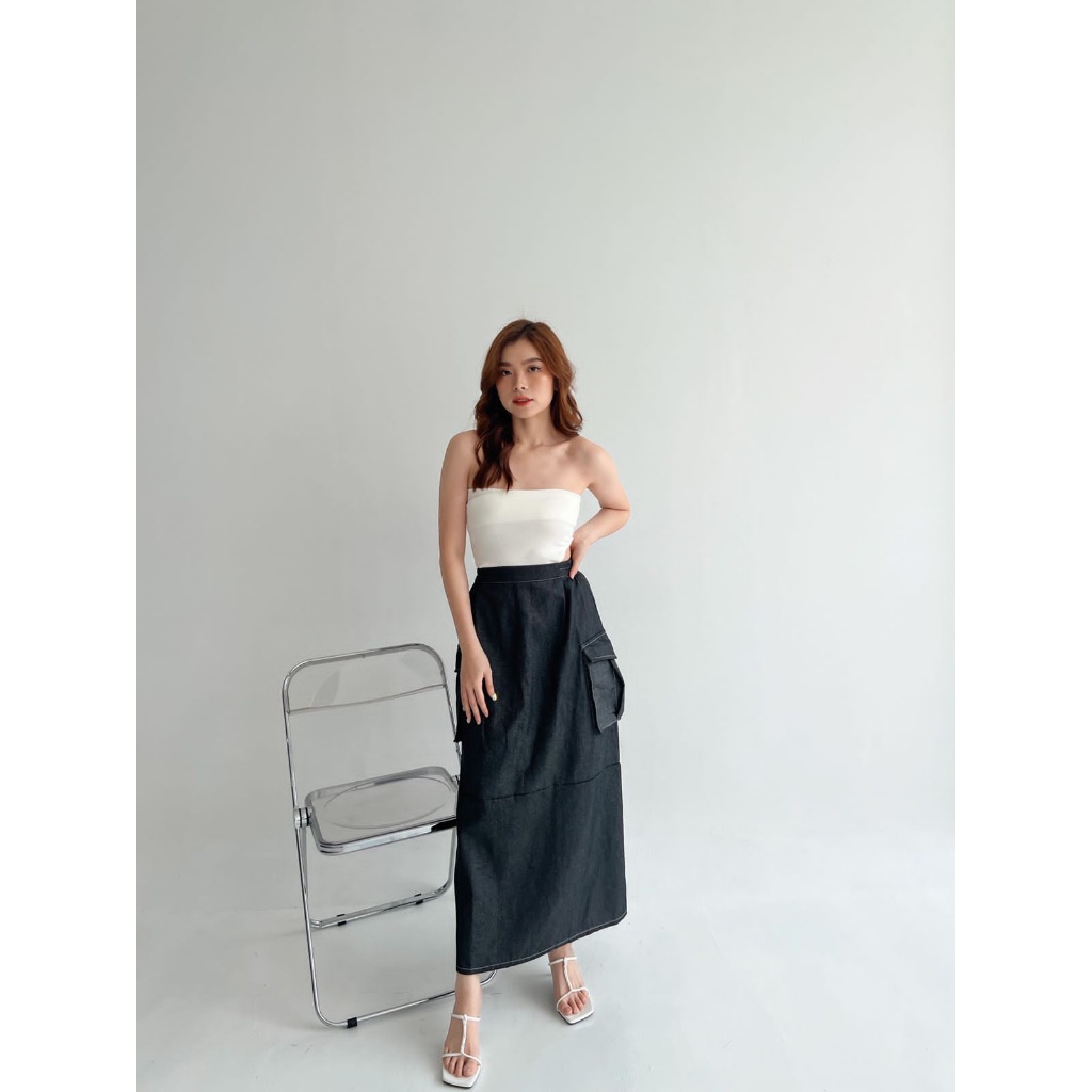 Mevinka Cargo Skirt Rok Cargo A541