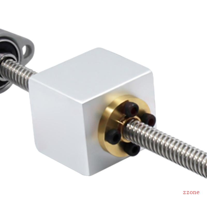 Zzz Trapesium T8 Screw Nut 8mm 2mm Sekrup Tembaga Untuk Stepper Motor Lead Screw