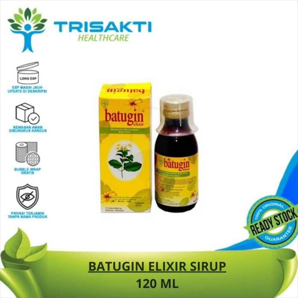 Batugin Elixir Sirup 120 ml Mengobati Batu Ginjal