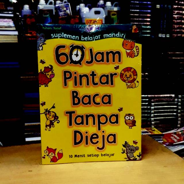 Buku 60 jam pintar baca tanpa diEja