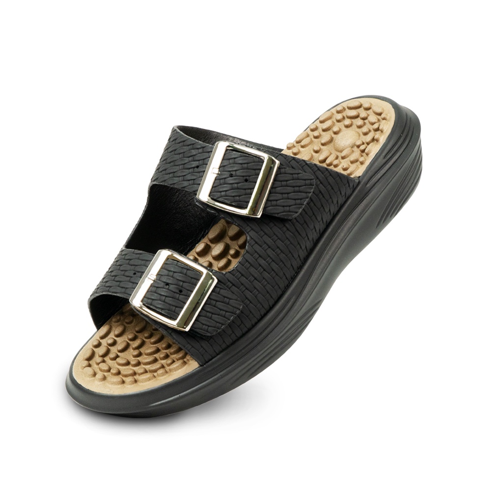 Sandal K-Walk Strap Weave Sendal Terapi Kesehatan Sandal Refleksi