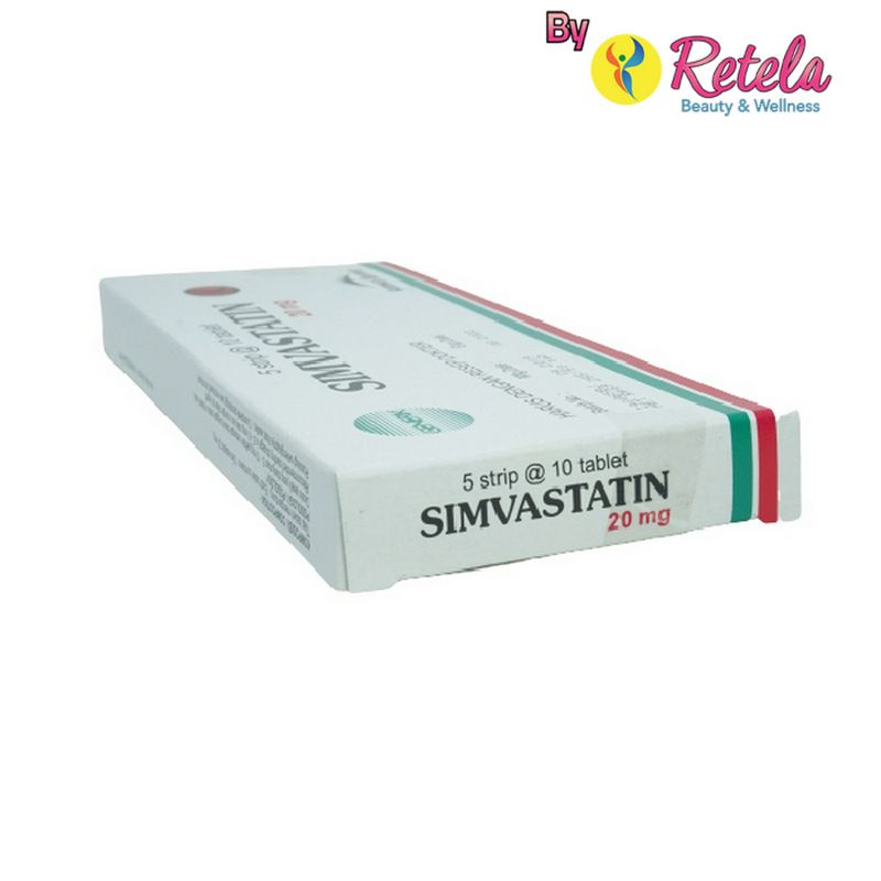 SIMVASTATIN 20MG TAB 50`S