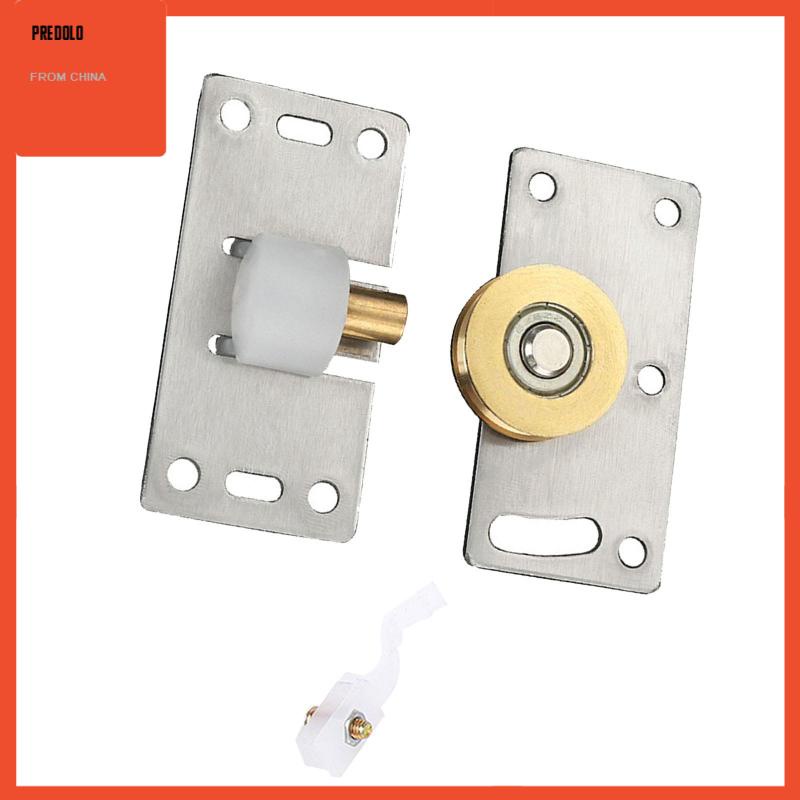 [Predolo] Roda Pintu Sliding Pengganti Fitting Pintu Geser Katrol Lemari Silent