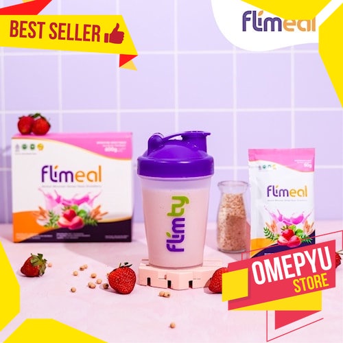 

Flimeal Meal Replacement rasa Strawberry by Flimty 1 SACHET