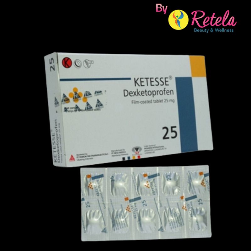 KETESSE 25 MG STRIP 1 STRIP 10 TABLET