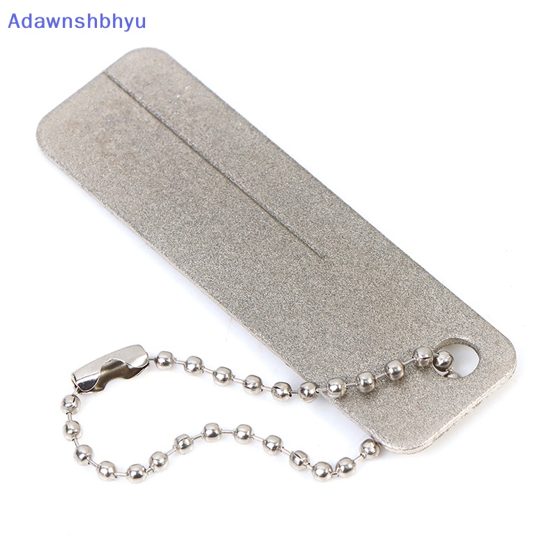 Adhyu Alat Pengasah Kail Pancing Portable Diamond Whetstone Fish Hook Sharpen Tool ID