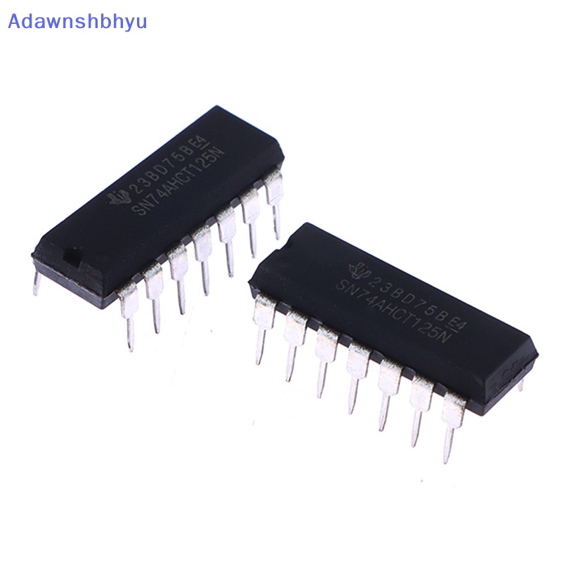 Adhyu 5pcs/lot SN74AHCT125N 74AHCT125 74AHCT125N In-line DIP-14 Logic Chip ID