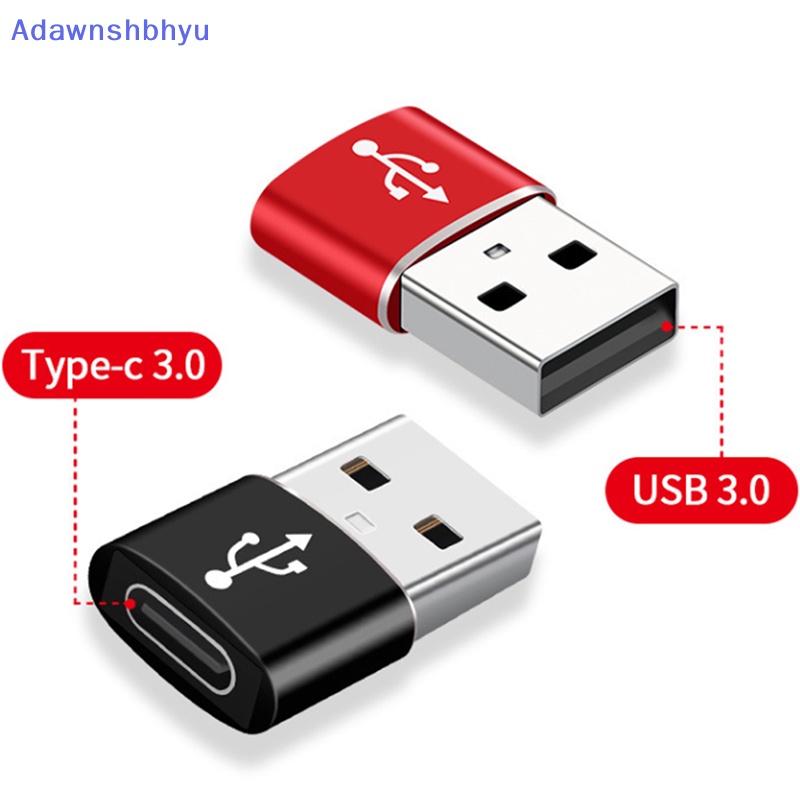 Adhyu 1pcs Adaptor Converter Port USB C 3.1 Tipe C Female to USB 3.0 Type A Male NEW ID