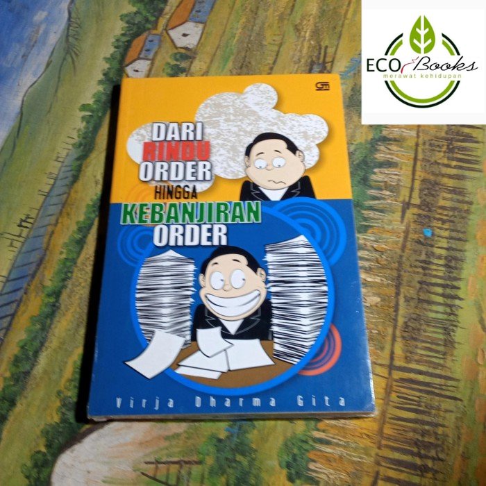 Ecobooks - Dari rindu order hingga kebanjiran order