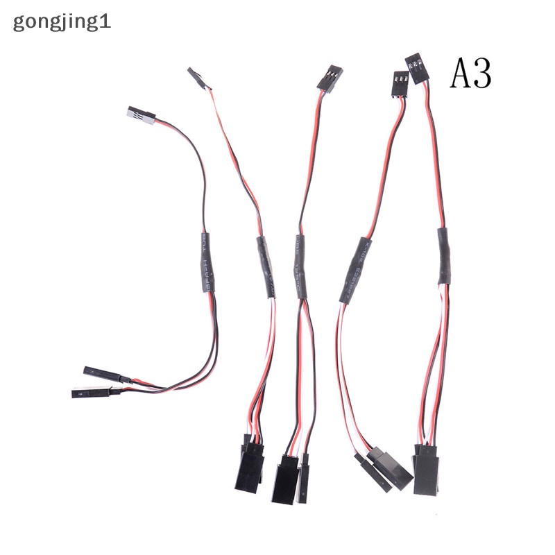 Ggg 5x Servo Extension Cord Lead Y Wire Receiver Cable Untuk Konektor Mobil Pesawat RC ID