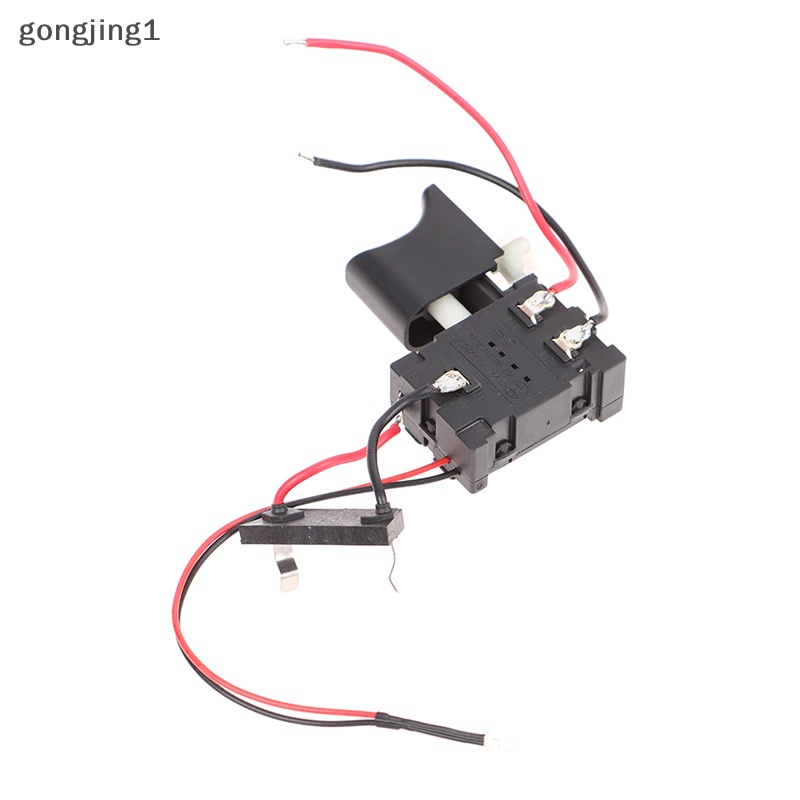 Ggg Bor Listrik Tahan Debu Kontrol Kecepatan Push Button Trigger Switch DC12V ID
