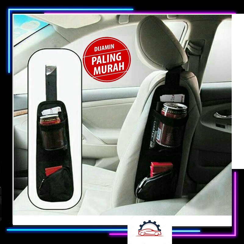 organizer kursi mobil tas samping original impor nilon aksesoris interior mobil organizer & komparte