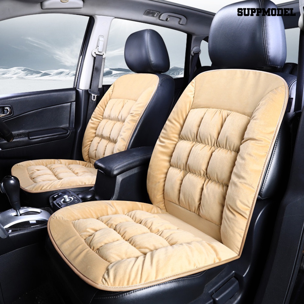 [SM] Bantal Alas Duduk Depan Mobil Musim Gugur Musim Gugur Musim Dingin Universal Mewah Auto Soft Pad Mat