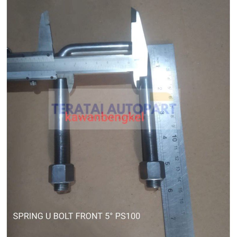 U bolt depan 5 in klem per depan CANTER PS125 HD PS100 PS120 realpict