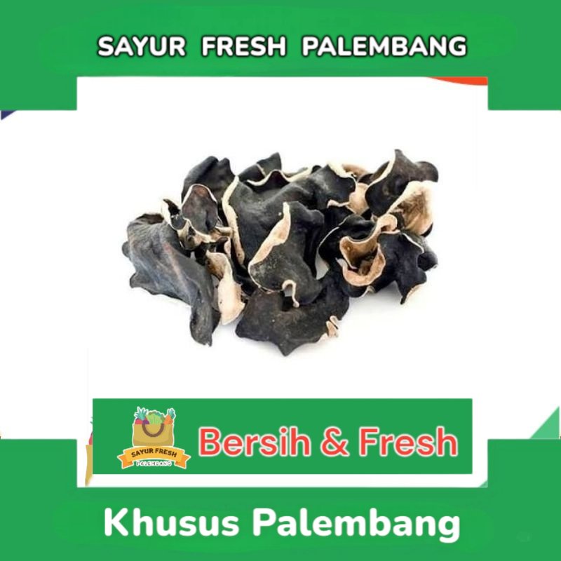

Jamur Kuping 100Gram - Sayur Fresh Pasar Perum