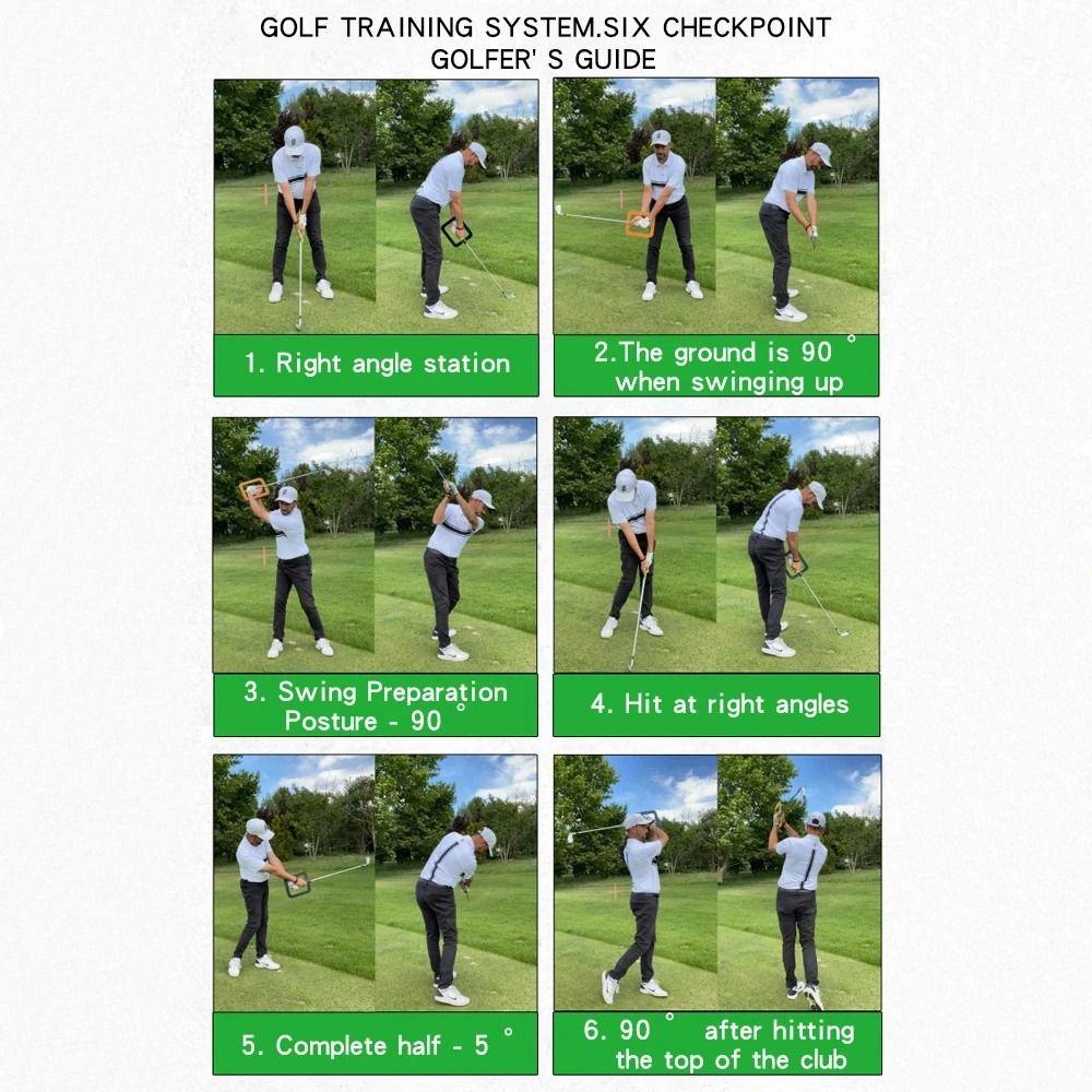 Lanfy Golf Swing Trainer Alat Bantu Latihan Alat Bantu Training Aid Arm Correct Reinforced PP Swing Training Aid Untuk Pemula Golf