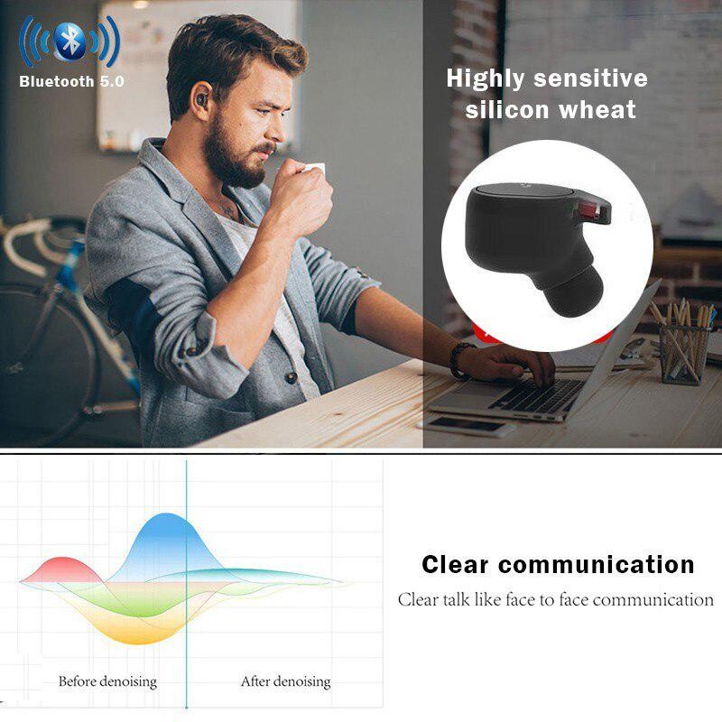 AKN88 - PEIKO S - Smart Intelligence Mini Earbud Bluetooth Instant Translator