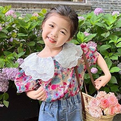 CHUBBI 56 Setelan Set Anak Perempuan Bubbly + Rok Celana Jeans
