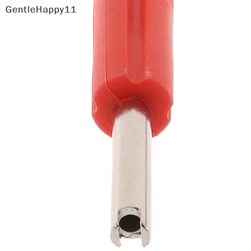 Gentlehappy 2ways Hand Wrench Tire Valve Stem Core Remover Alat Kunci A/C Dan Auto Car id