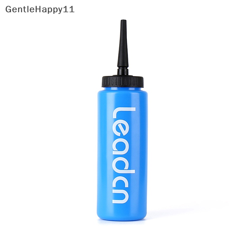 Gentlehappy 1Pc 1000ML 5warna Botol Air Olahraga Dengan Sedotan Panjang Botol Anti Bocor id